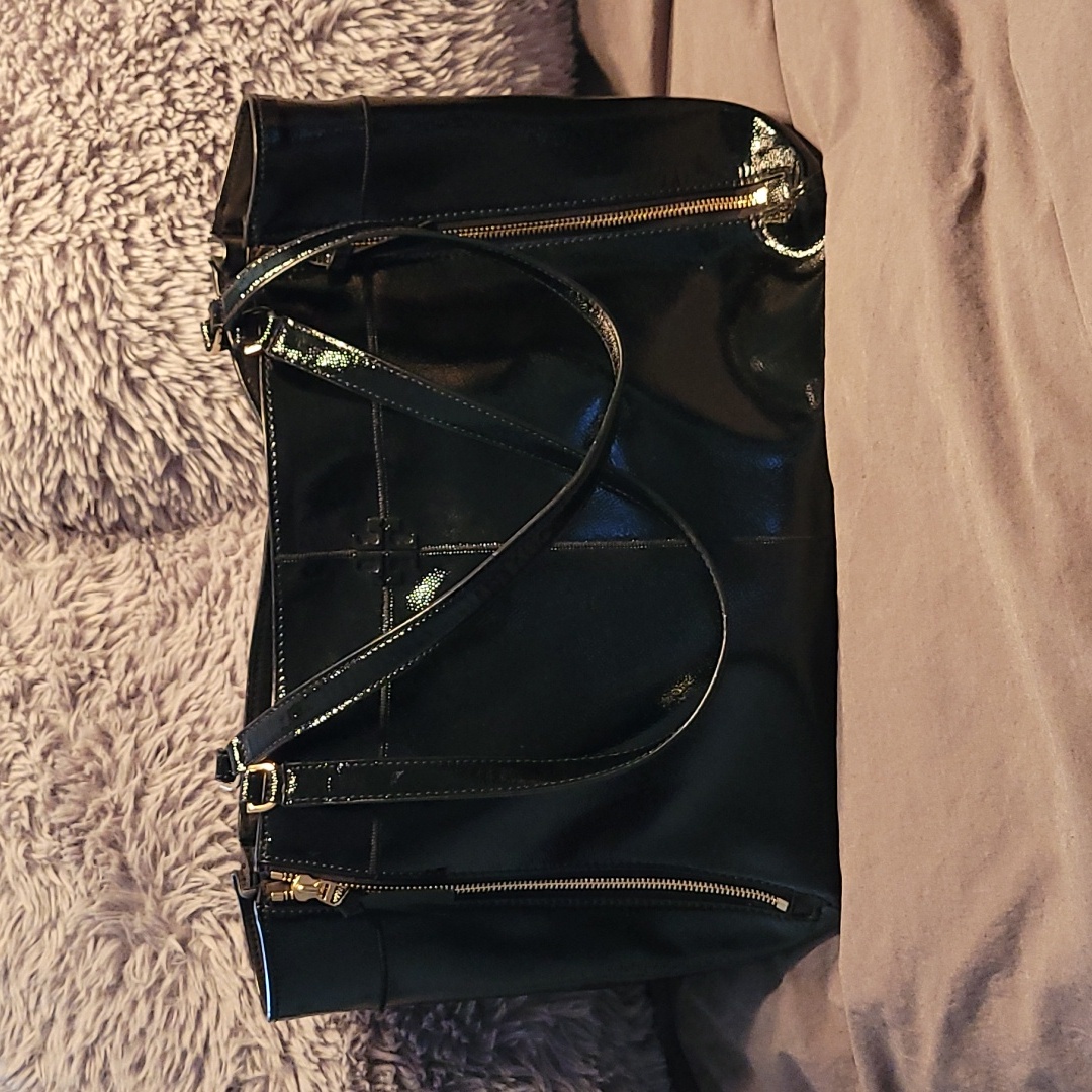 Black Patton Leather Tori Burch